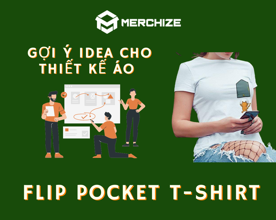 thiết-kế-áo-Flip-Pocket-Tshirt