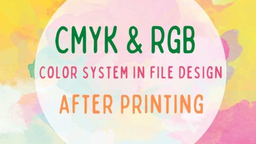 bảng màu CMYK & RGB