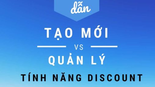 tính năng discount cho store merchize