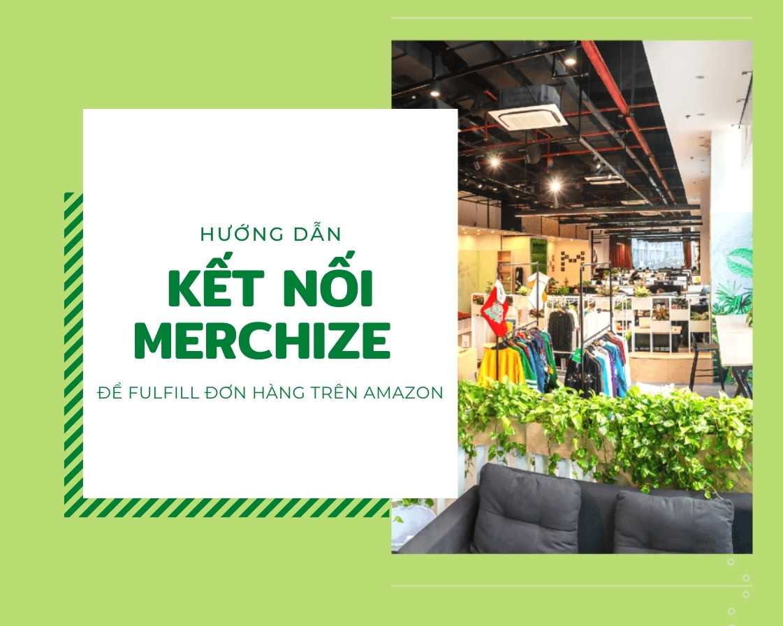 kết nối merchize với amazon store