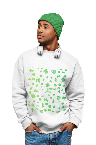 custom classic unisex crew-neck sweatshirt