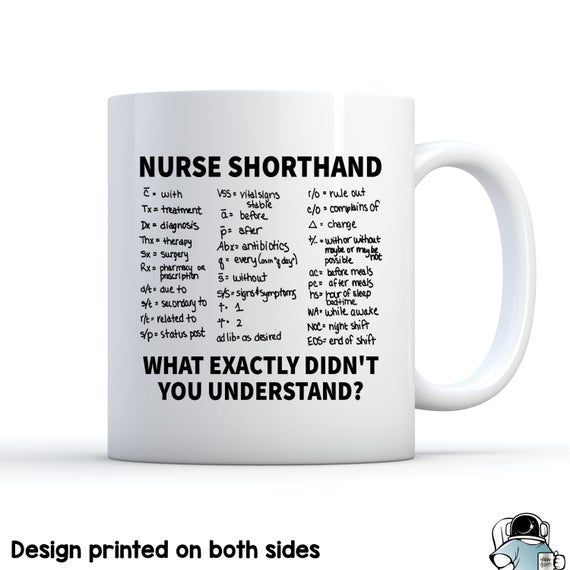 custom nurse mug