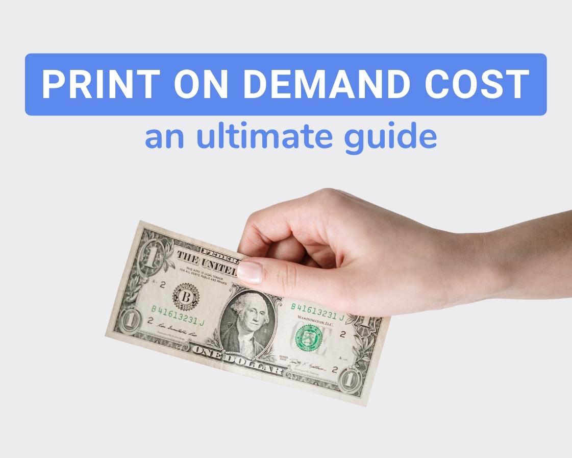 print on demand cost