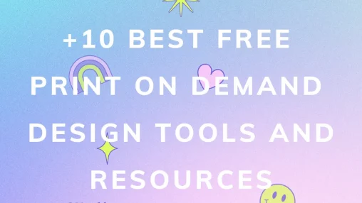 print on demand design tools and resources