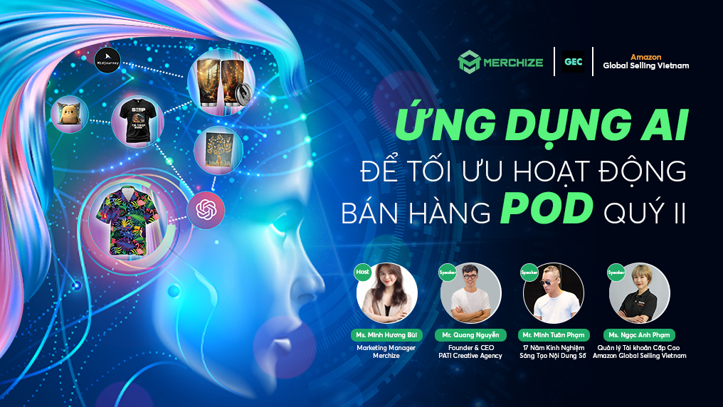 ứng dụng AI print on demand