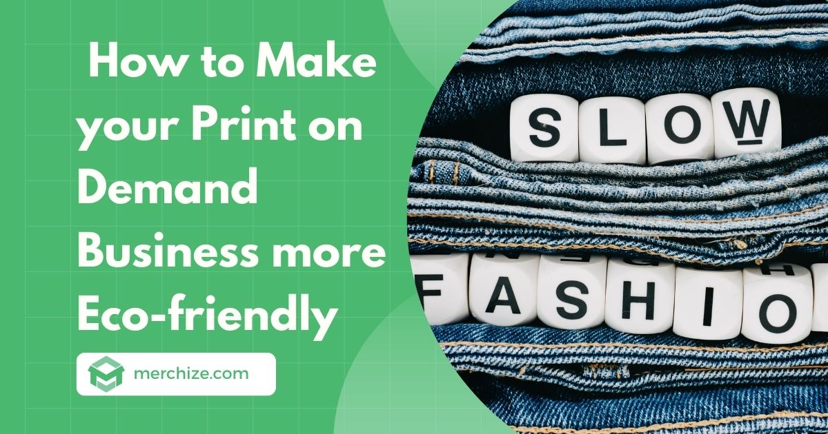 sustainable print on demand