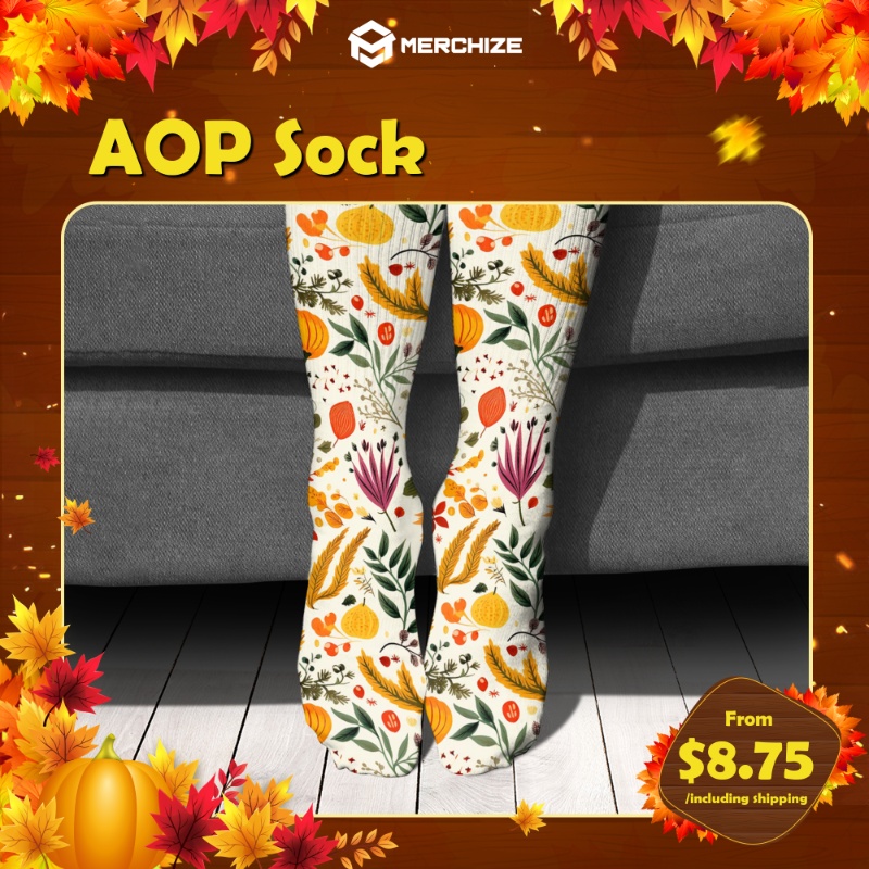 sản phẩm thanks giving sock